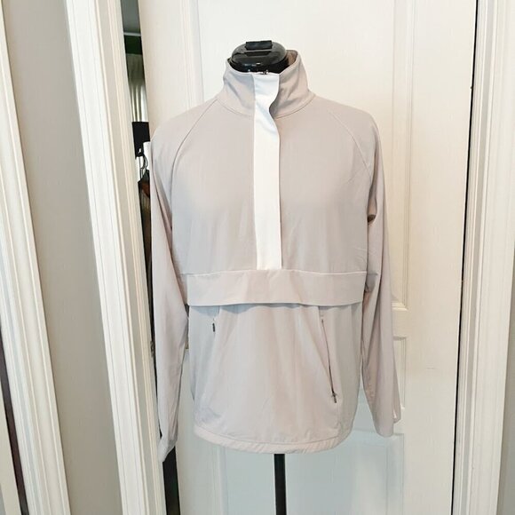 Zella Half Zip Athletic Reflective Lightweight Running Casual Summer Jacket - Picture 1 of 15